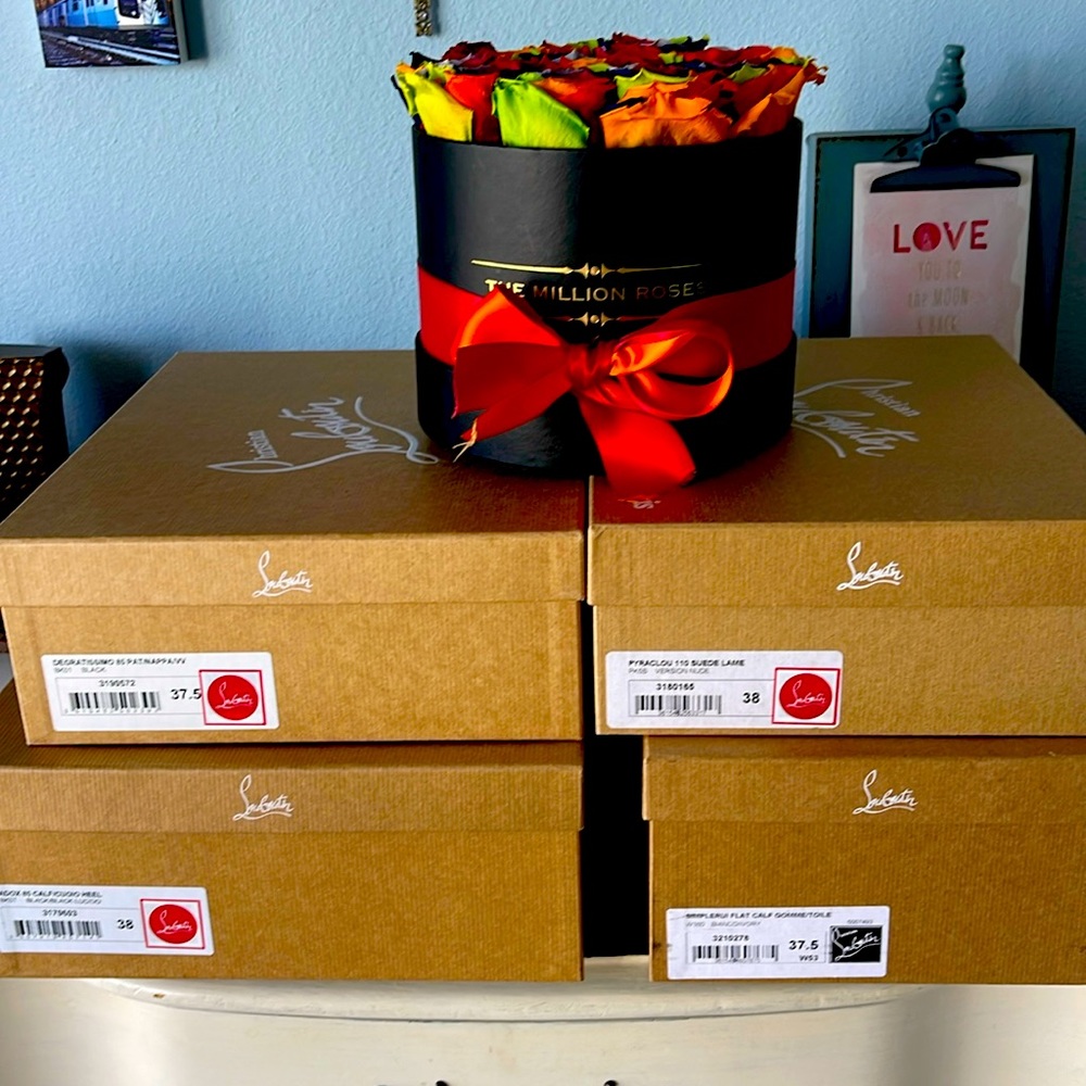 Christian Louboutin shoe 👠 boxes for sale